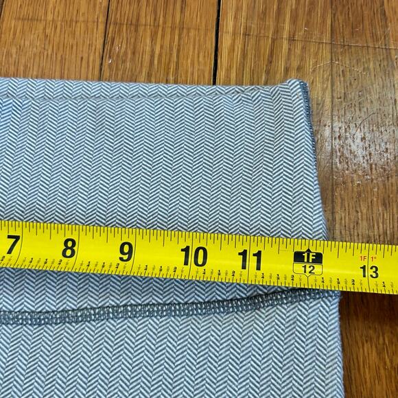 Lululemon 3/4 Length Leggings Size 4 Gray Chevron Herringbone Leggins - Picture 11 of 14